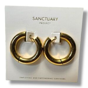 Gold Hoop Earrings